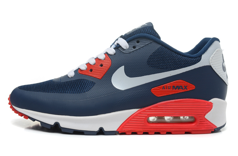 New Men'S Nike Air Max Black/Dodgerblue/White